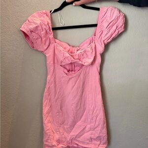 Hello Molly Blush Pink Mini Dress